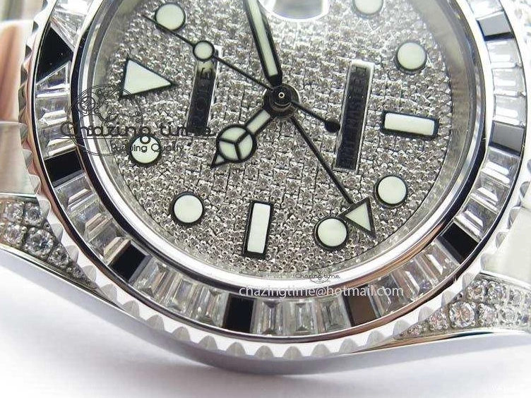 On SS 116759 Bp-Maker A3186 Dial Diamond GMT-Master II Black Crystal Ruby Bracelet SS 0403